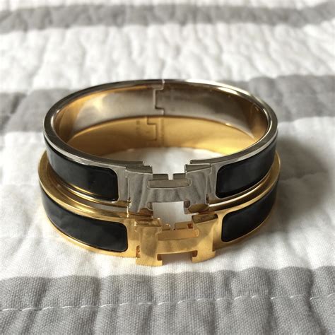 hermes clic h bracelet pm vs gm